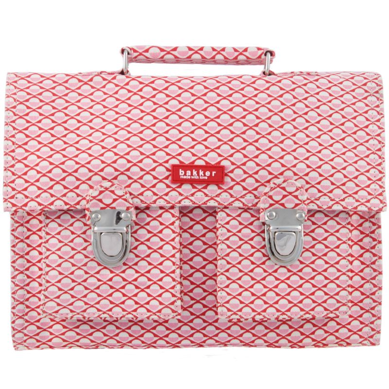 Petit cartable canvas Chine Bakker made with love