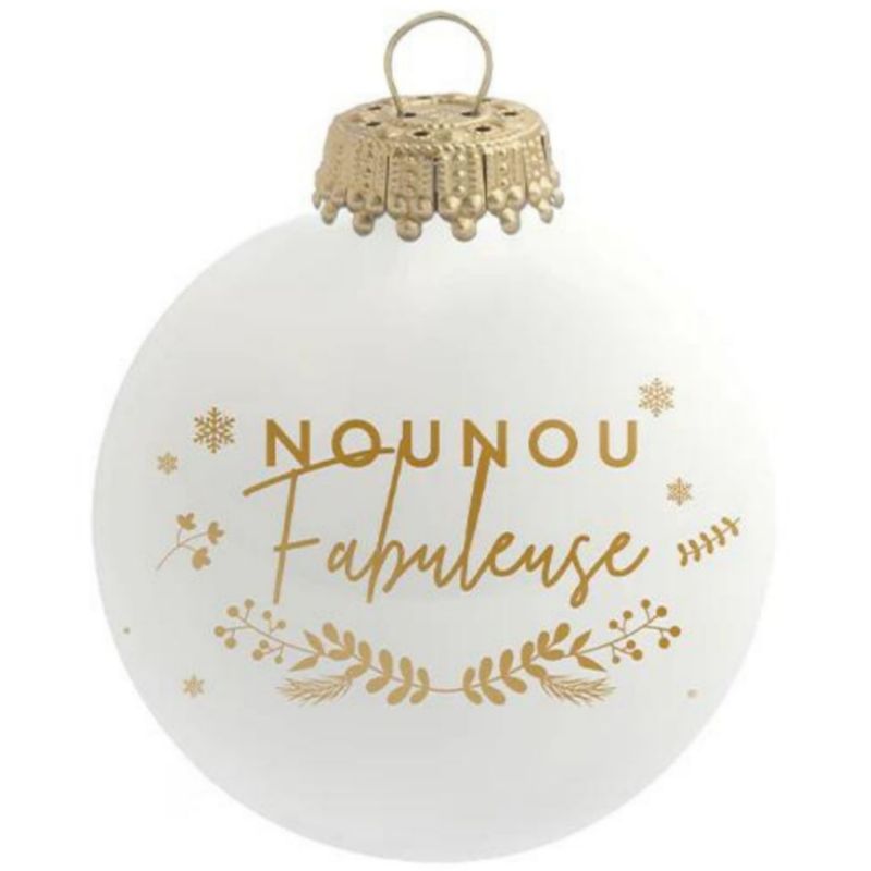 Boule de Noël Nounou Fabuleuse Baubels Produit 1