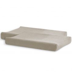 Lot de 2 housses de matelas à langer en éponge Nougat (50 x 70 cm)