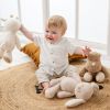Peluche Lapin Teddy Beige (30 cm) Nattou Ambiance 5