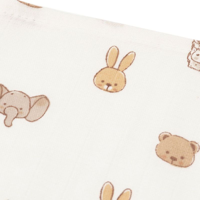 Lot de 3 langes en gaze de coton Jollies (70 x 70 cm) Jollein Produit 4
