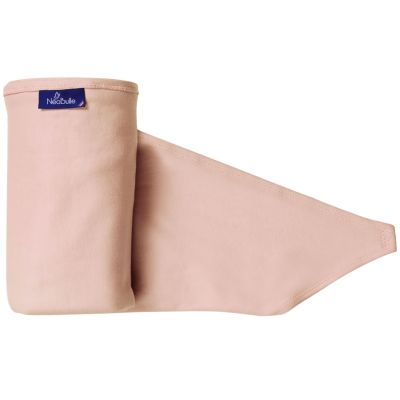 Echarpe de portage Sling tissé rayé Rose Abelia  par NeoBulle