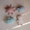 Lot de 4 jouets de bain Sealife  par Mushie