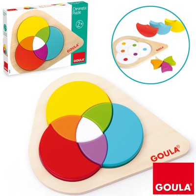 Jeu à encastrer Mix couleur puzzle Goula