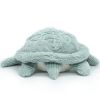 Peluche géante Les Ptipotos Sauvenou la tortue menthe (50 cm)  par Les Déglingos