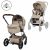 Variation Beige du produit Poussette citadine Balios S 2026 avec nacelle pliable Almond Beige de la marque Cybex