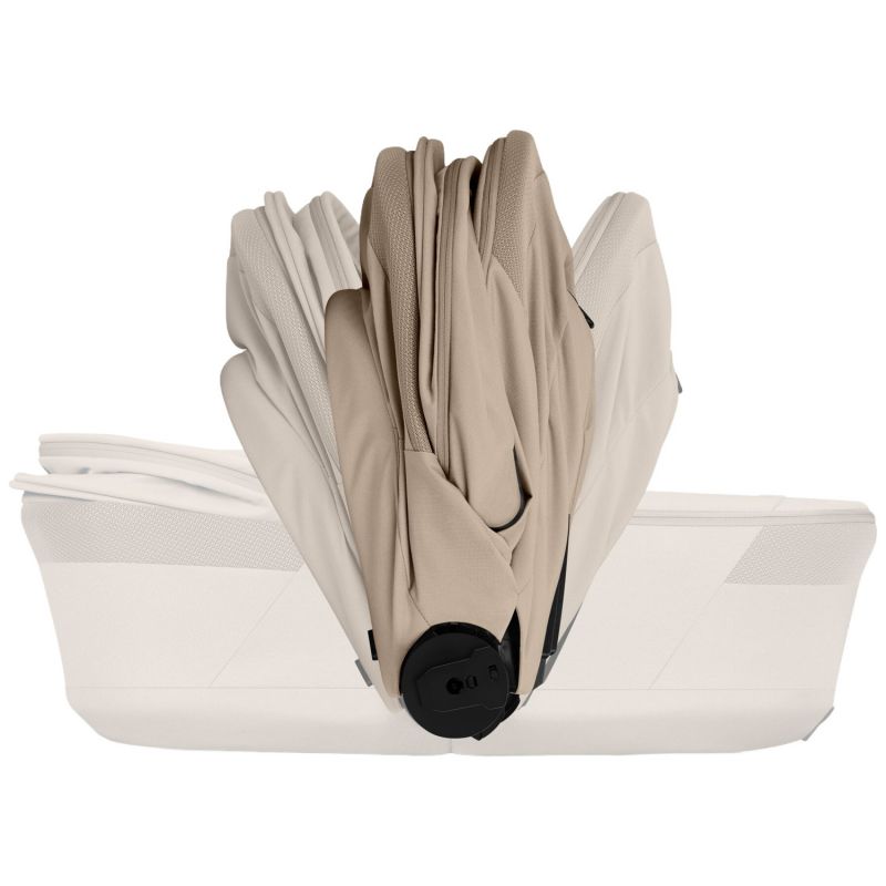 Poussette citadine Balios S 2026 avec nacelle pliable Almond Beige Cybex Produit 5