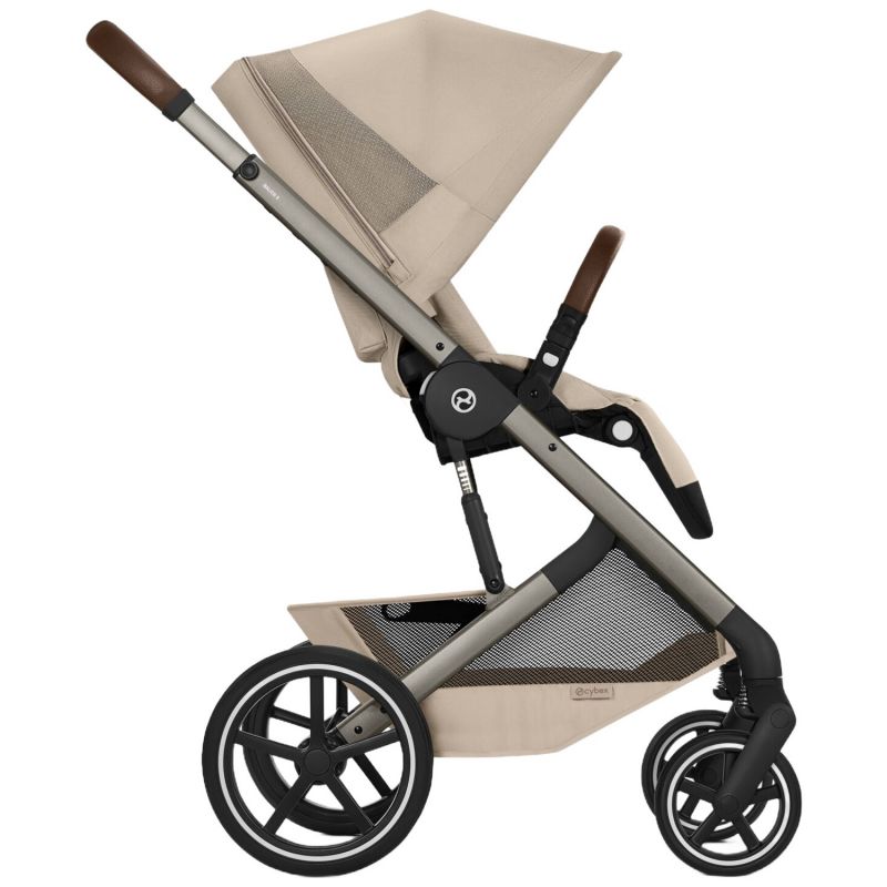 Poussette citadine Balios S 2026 avec nacelle pliable Almond Beige Cybex Produit 8