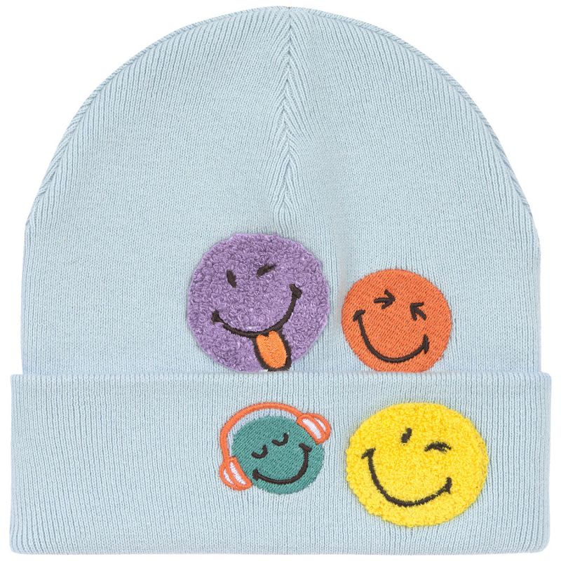 Bonnet enfant SmileyWorld bleu (1-3 ans) Lässig Produit 1
