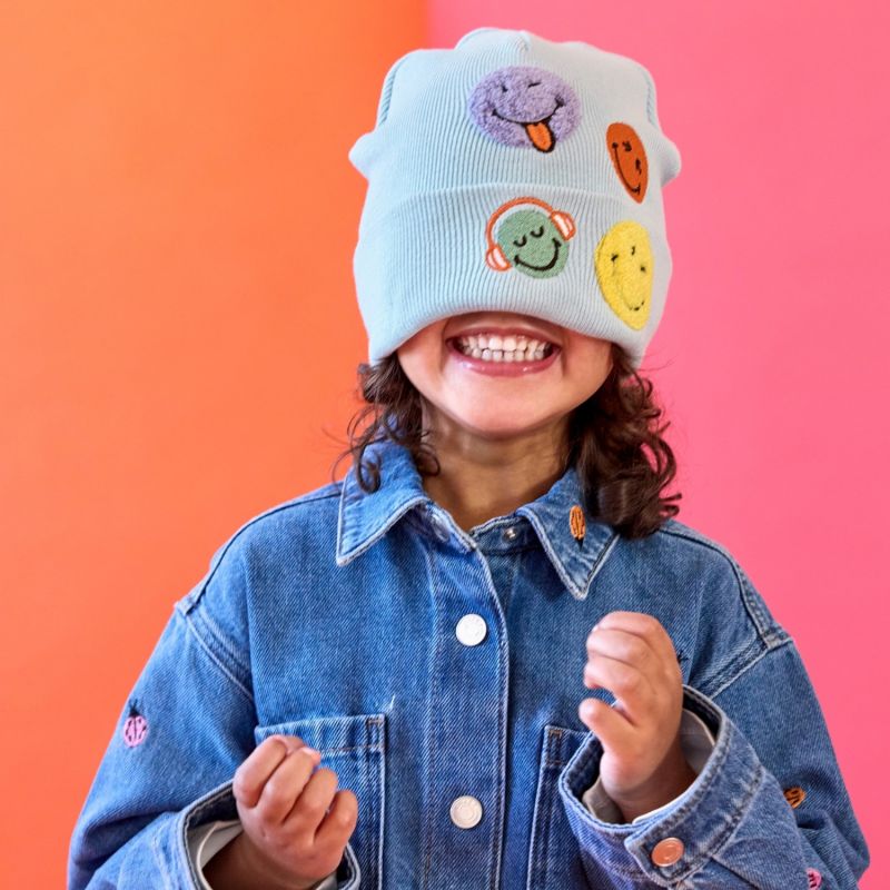 Bonnet enfant SmileyWorld bleu (1-3 ans) Lässig Produit 6