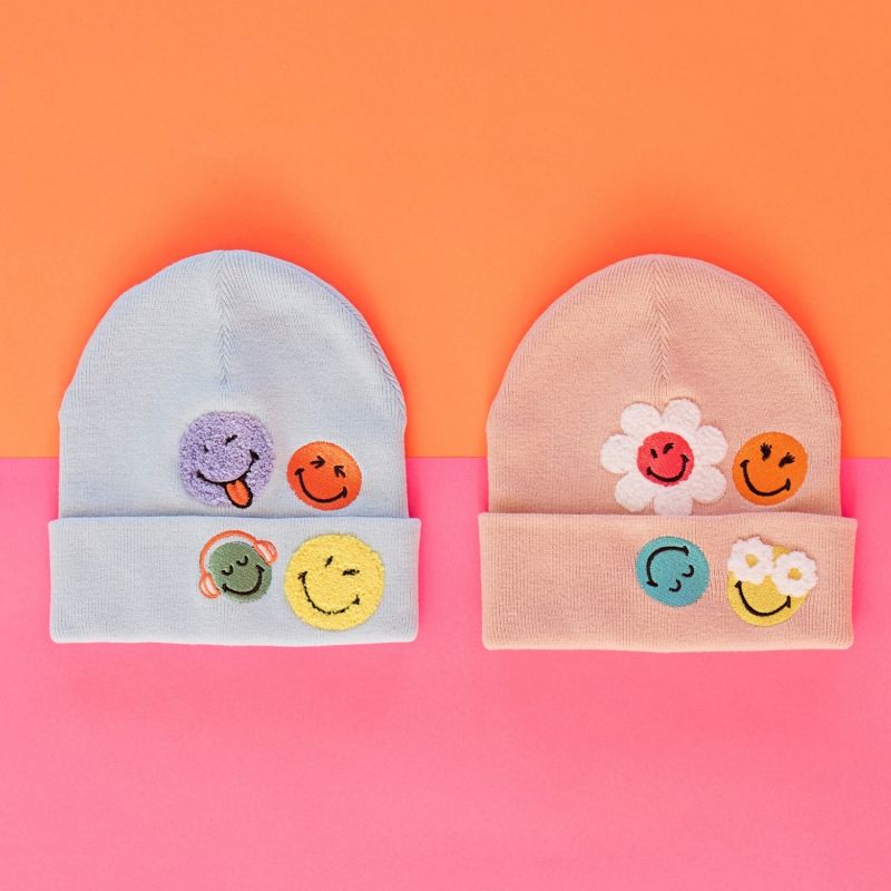 Bonnet enfant SmileyWorld bleu (1-3 ans) Lässig Ambiance 9