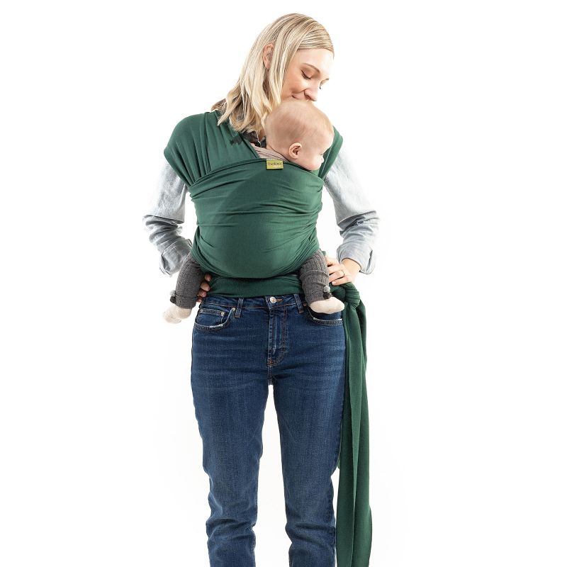 Écharpe de portage bambou et coton bio Boba Wrap Serenity Rainforest Boba