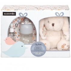 Coffret peluche et parfums Baby Cologne Liberty (100Ml+50Ml) - Suavinex