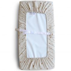 Housse de matelas à langer en coton bio Rainbows (72 x 48 cm)