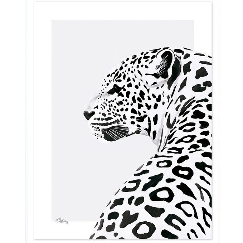 Affiche le léopard (30 x 40 cm) Lilipinso