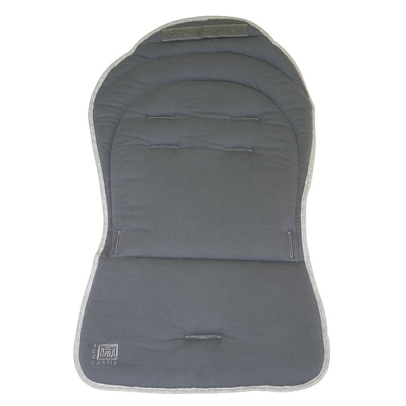 Assise Whizz réversible gris foncé pour poussette Whizz Red Castle