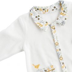 Pyjama chaud à col végétal Promenons-nous (naissance)