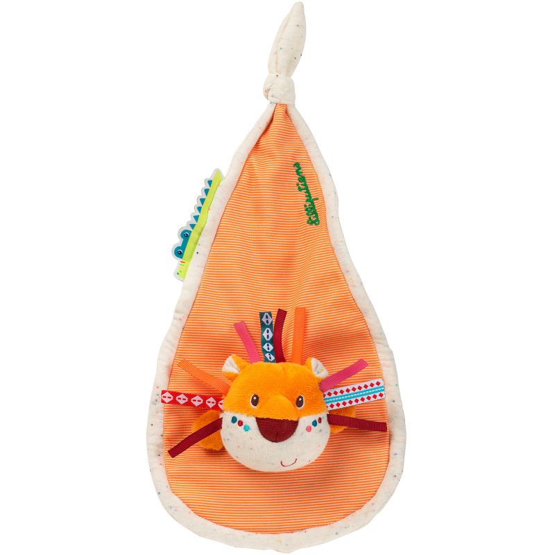 Doudou marionnette attache sucette Jack le lion Lilliputiens