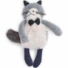 Peluche chat Fernand Les Moustaches (19 cm) - Moulin Roty