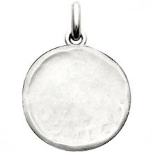 Médaille laïque martelée (argent 925°)  par Becker