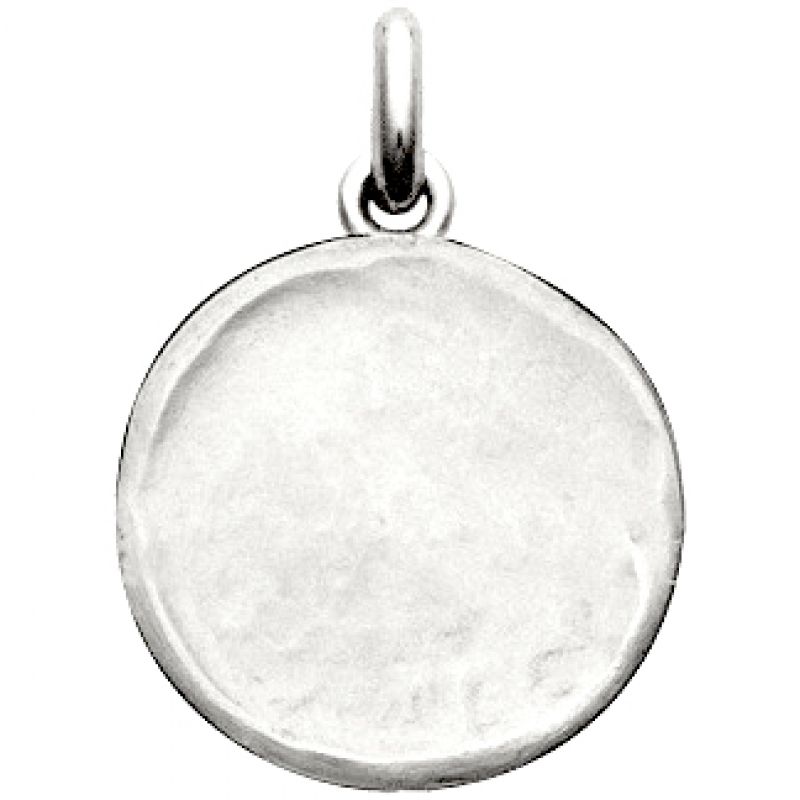 Médaille laïque martelée (argent 925°) Becker
