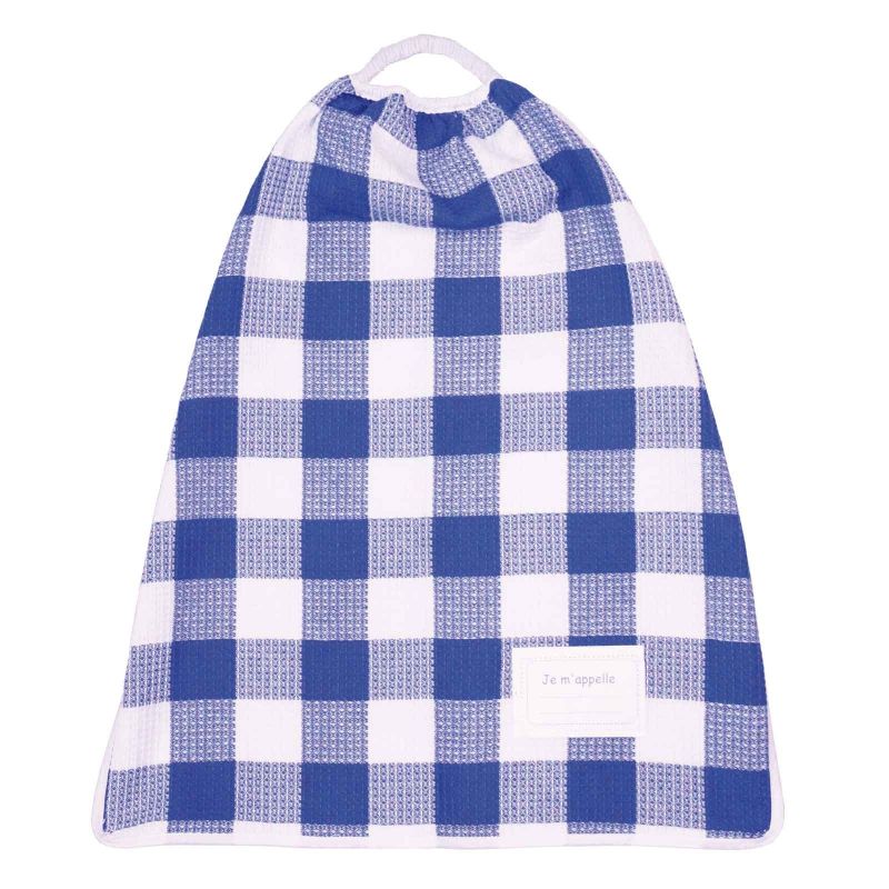 Serviette pour la maternelle bleue (2 ans) Babycalin