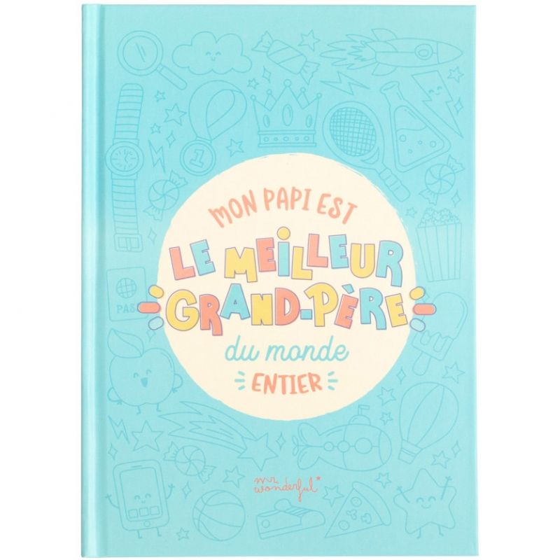 Livre à remplir Mon papi est le meilleur Mr. Wonderful
