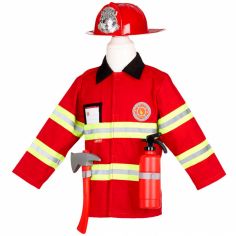 Veste de pompier avec accessoires (5-7 ans)