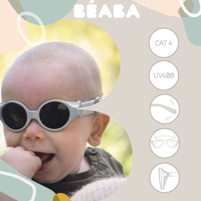 Lunettes de soleil bandeau Cacao (0-9 mois)