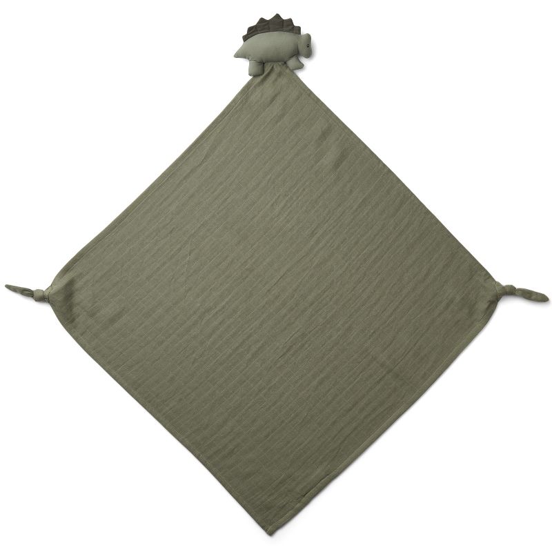 Doudou plat Robbie Dino faune green Liewood
