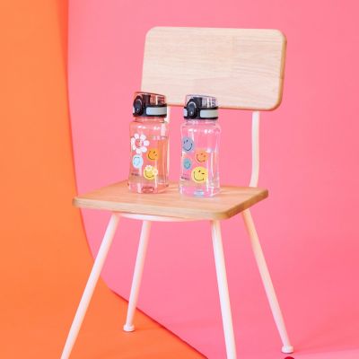 Gourde pour enfant SmileyWorld rose pâle