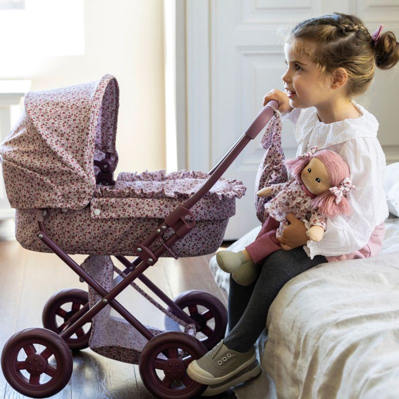 Landau pour poupée Cherry Fleurs Pasito a pasito Ambiance 4