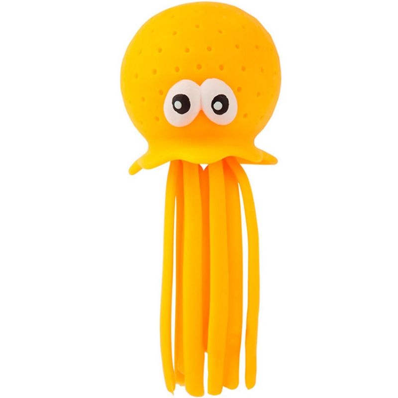 Arroseur de bain pieuvre neon orange Sunnylife