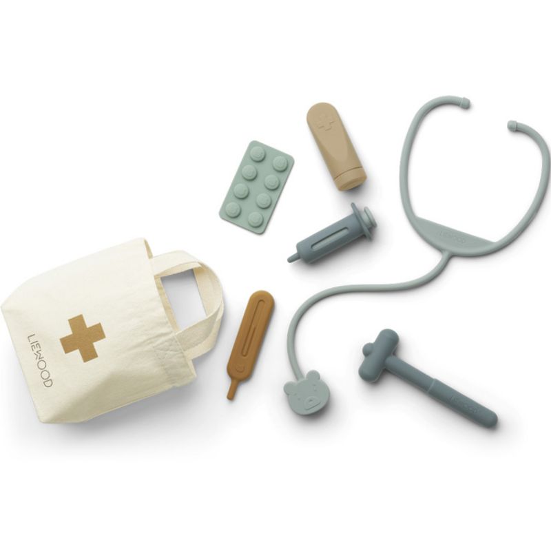 Set de docteur Lennart Blue multi mix Liewood