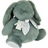 Lapin Doudou Pantin Vert Sauge (42 cm) - Doudou et Compagnie