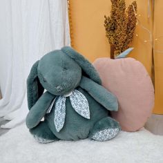 Lapin Doudou Pantin Vert Sauge (42 cm)