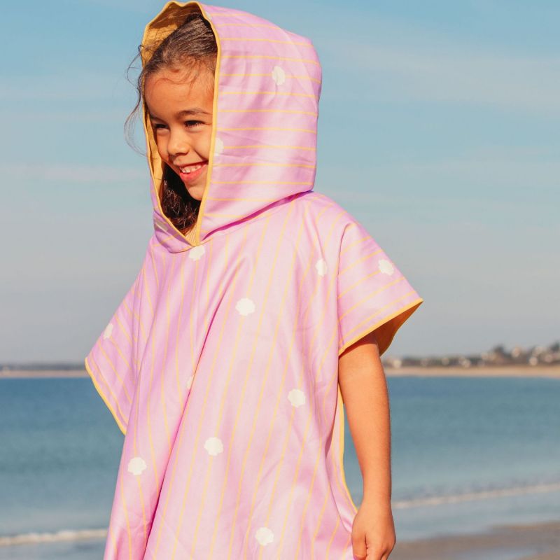 Poncho de plage Rose Banana (60 x 60 cm) Quut Ambiance 3
