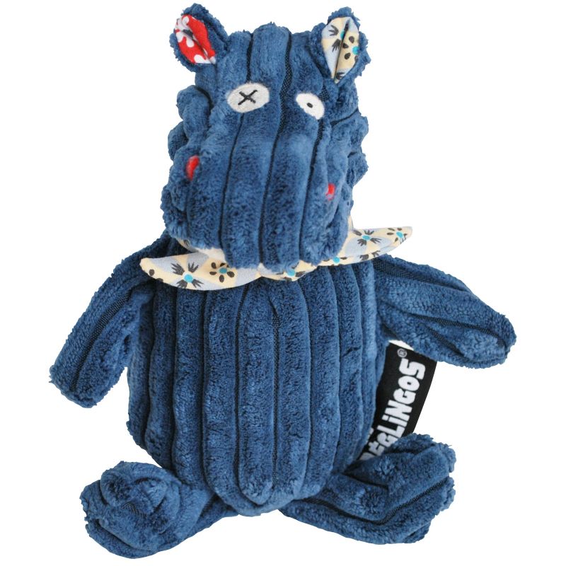 Peluche Simply Déglingos Hippipos l'hippopotame (15 cm) Les Déglingos