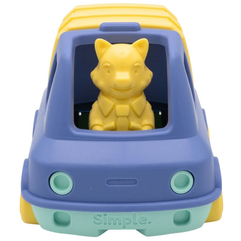 Camion Poubelle Bleu Simple Produit 4