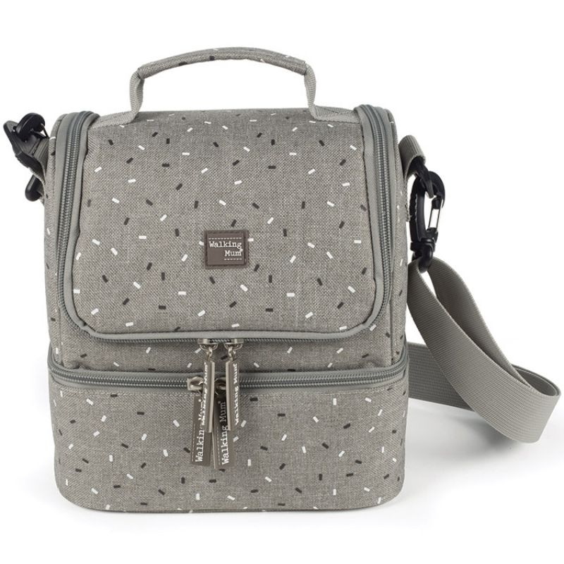 Sac isotherme Confeti gris Walking Mum