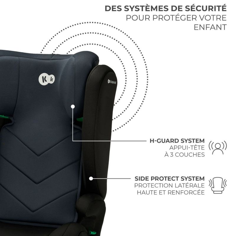 Siège auto évolutif I-Spark i-Size Black (groupe 2-3) Kinderkraft Produit 6