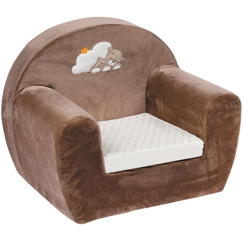 Fauteuil club Basile l'ours Nattou