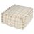 Variation Beige,Bleu du produit Pouf tissé Blue Sage (40x40 cm) de la marque Lorena Canals