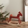 Cheval à bascule rouge orangé Carl Larsson - Reconditionné Kid's Concept Produit 8