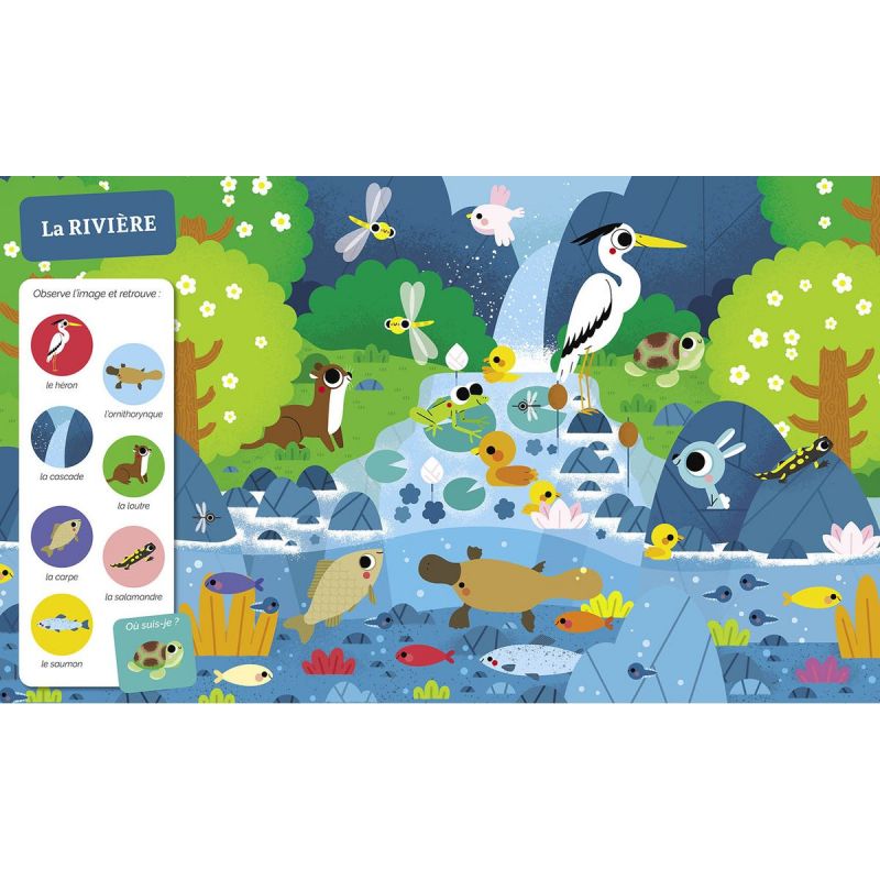 Livre Cherche et trouve des tout-petits Tous à l'eau ! Auzou Editions Produit ouvert 3