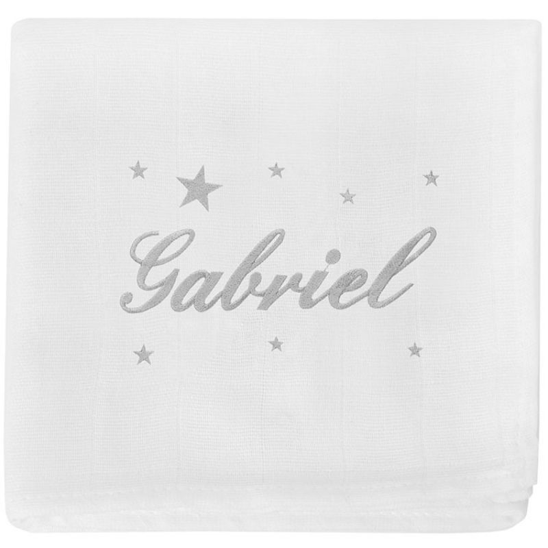 Lange étoile gris personnalisable (70 x 70 cm) ANVIE Produit 1