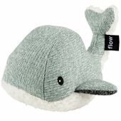 Peluche bruit blanc baleine Moby vert d'eau (21 cm)