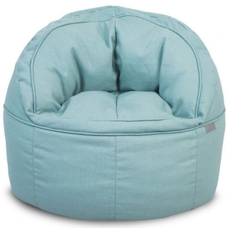 Fauteuil Bean bag en toile vert d'eau Jollein
