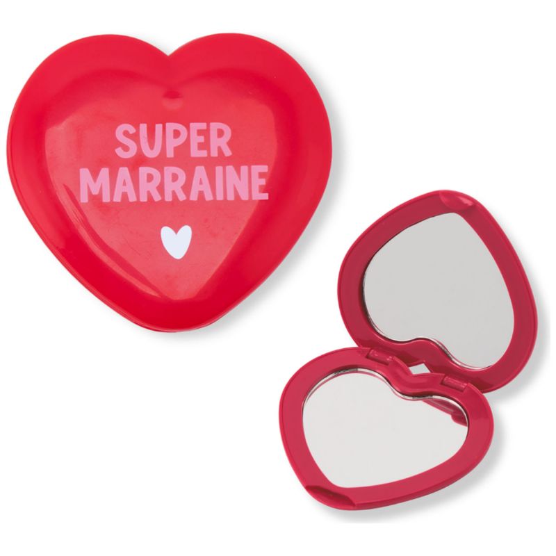 Miroir de poche Super Marraine Atelier Wagram Produit ouvert 4