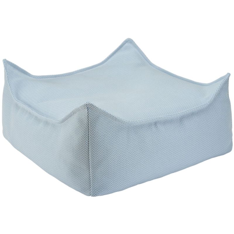 Pouf Ottoman Square Azure Outdoor Wigiwama Produit 1